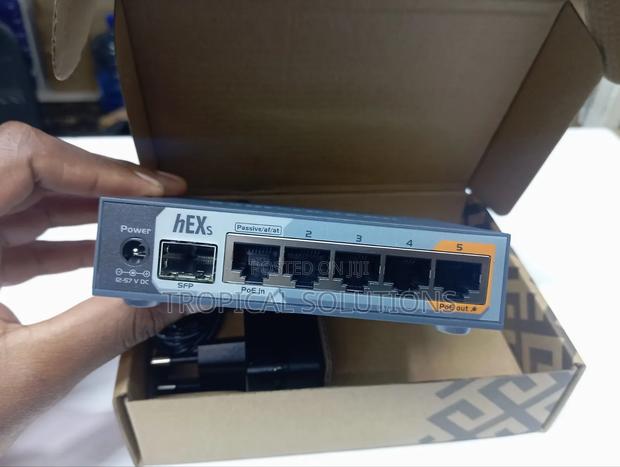Rb760igs Mikrotik Router Hex 5 Port 760igs
