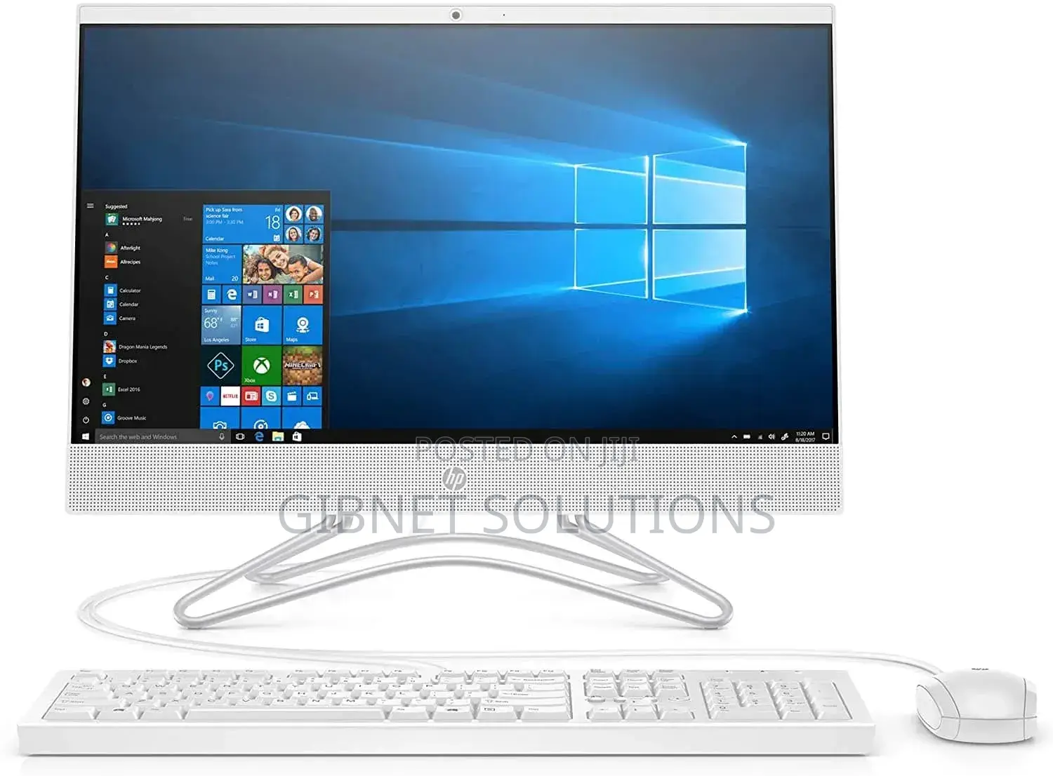 Desktop Computer HP 200 G4 22 All-in-One 8GB Intel Core i5 HDD+SSD 1T