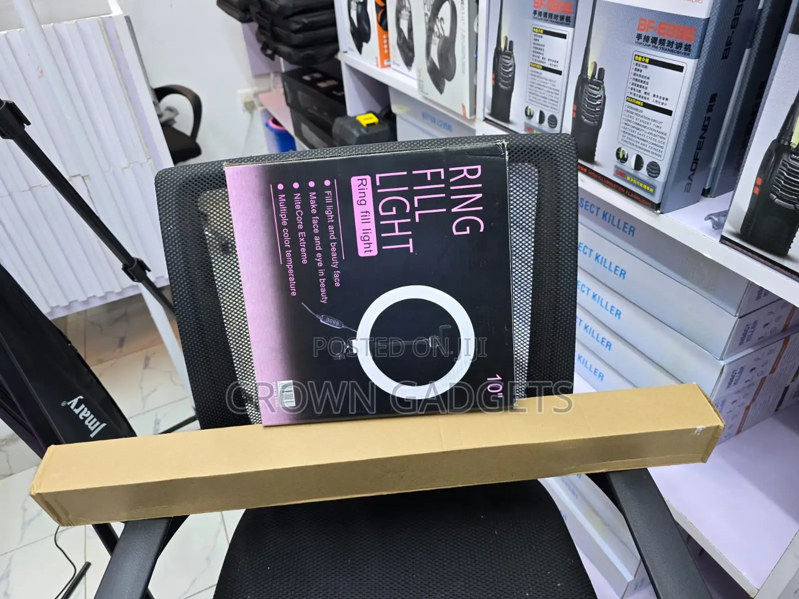 10” Led Ring Light Multiple Color Temperature Usb Light