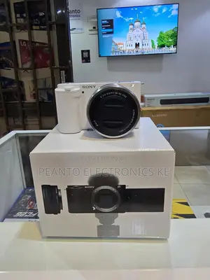 Sony Alpha Zv-E10 Interchangeable Lens Mirrorless Vlog Camera - White