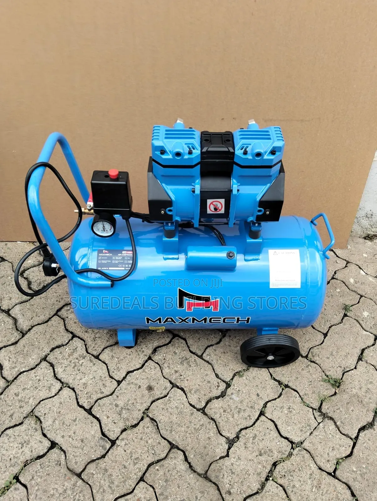 Super Silent Oil Less Air Compressor - 50ltrs