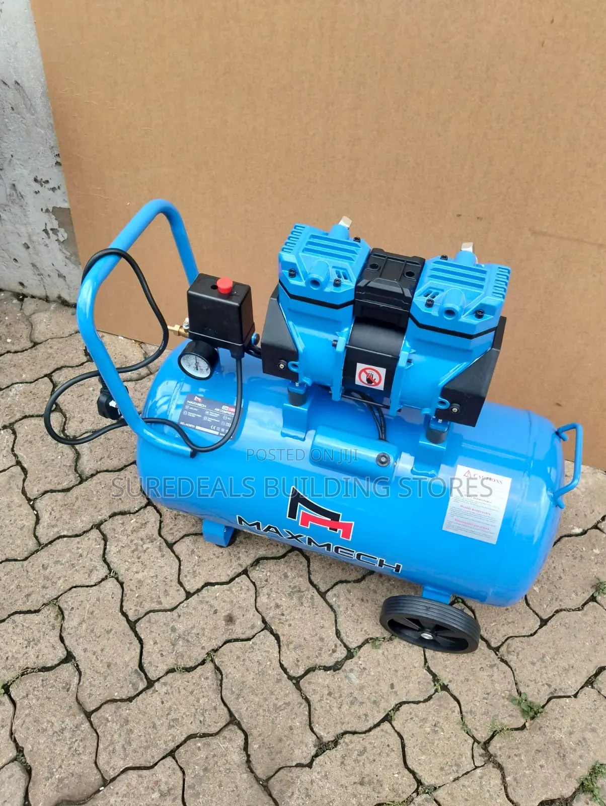 Super Silent Oil Less Air Compressor - 50ltrs