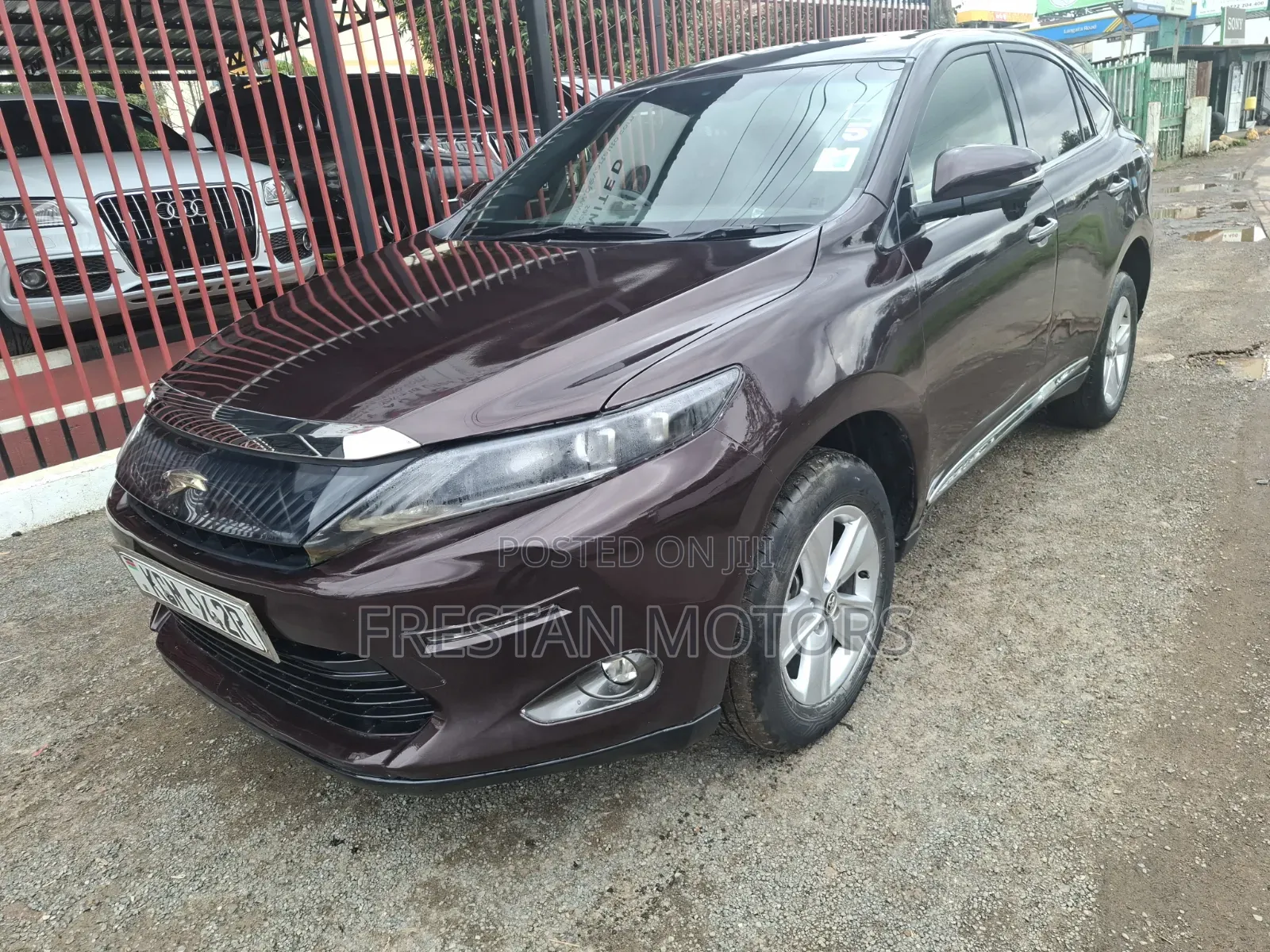 Toyota Harrier 2015 Burgundy
