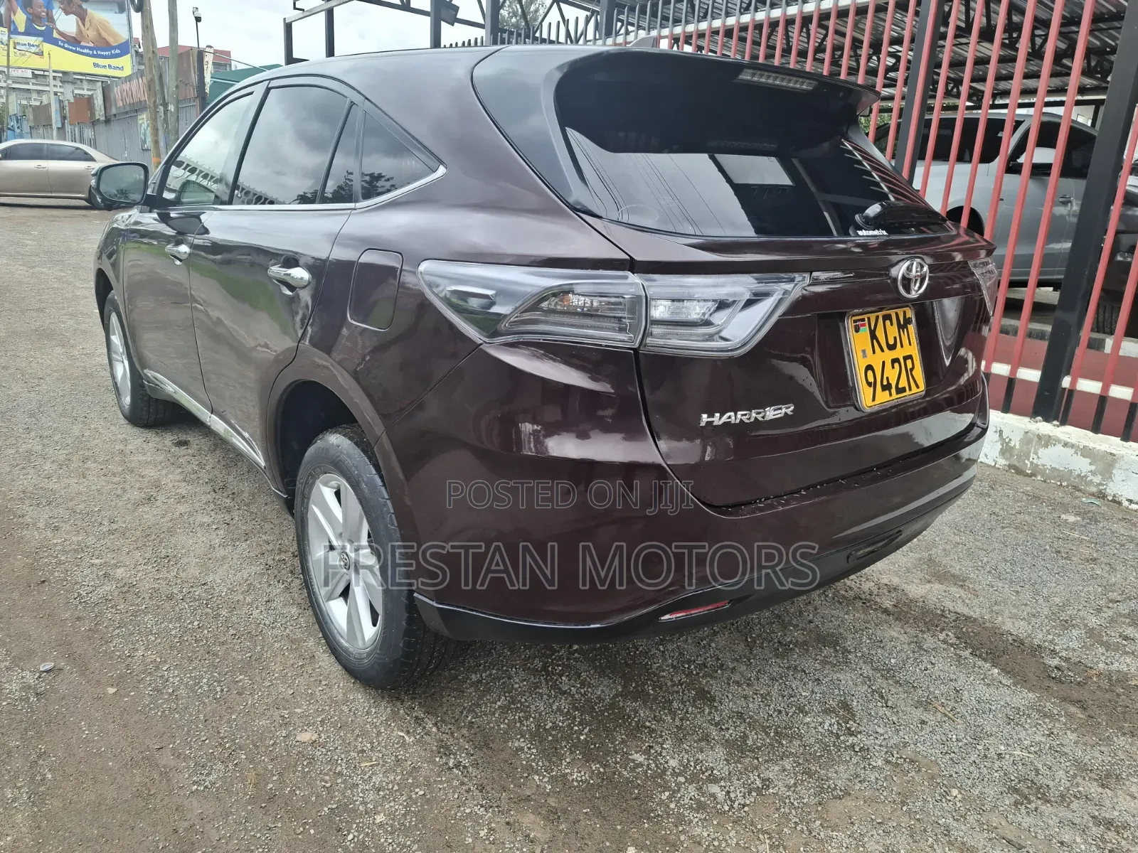 Toyota Harrier 2015 Burgundy