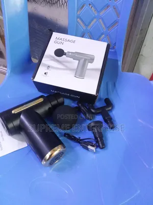 5 in 1 Black Body Massage Gun