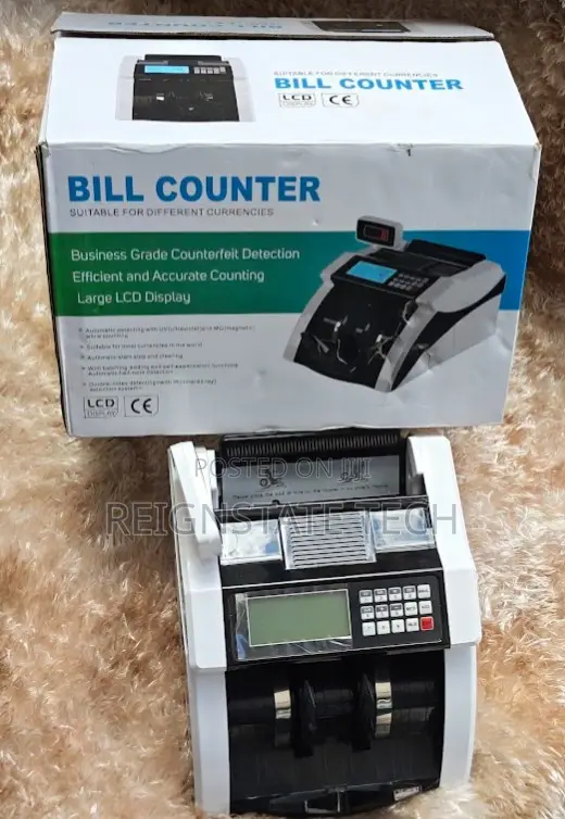 Money Counting Machine With Fake Currency Detection