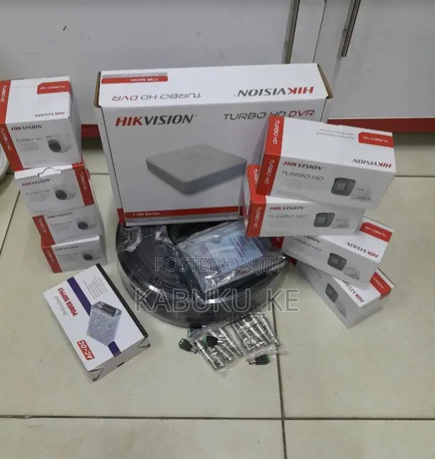 Hikvision 8 1080p Full Hd 2mp Nightvision CCTV Cameras Full System Kit