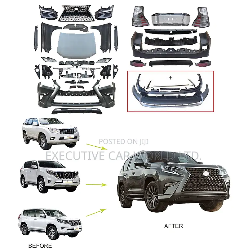 Toyota Prado to Lexus Gx Facelift Kit
