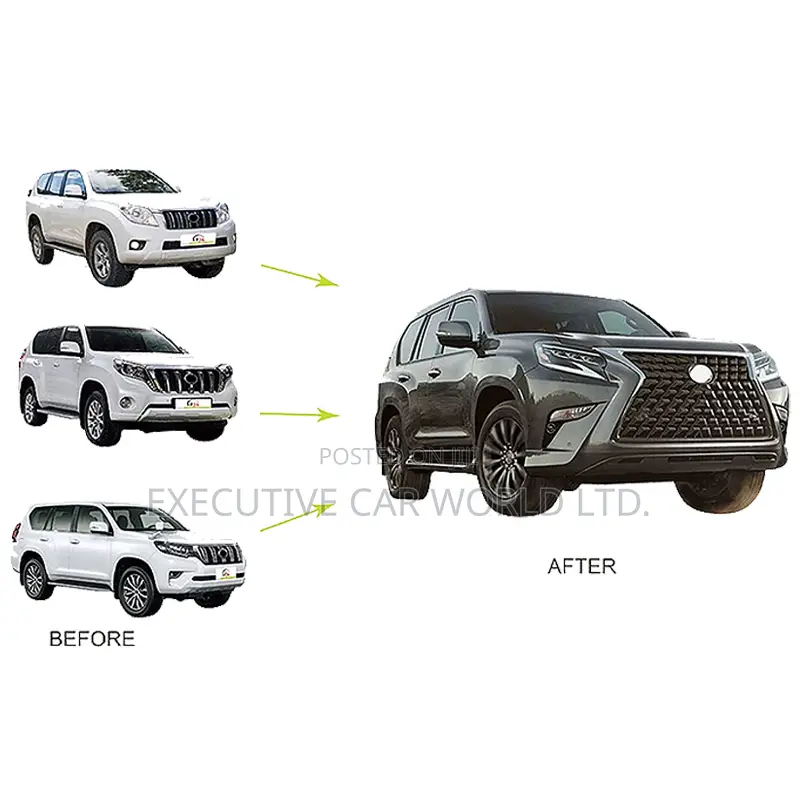 Toyota Prado to Lexus Gx Facelift Kit
