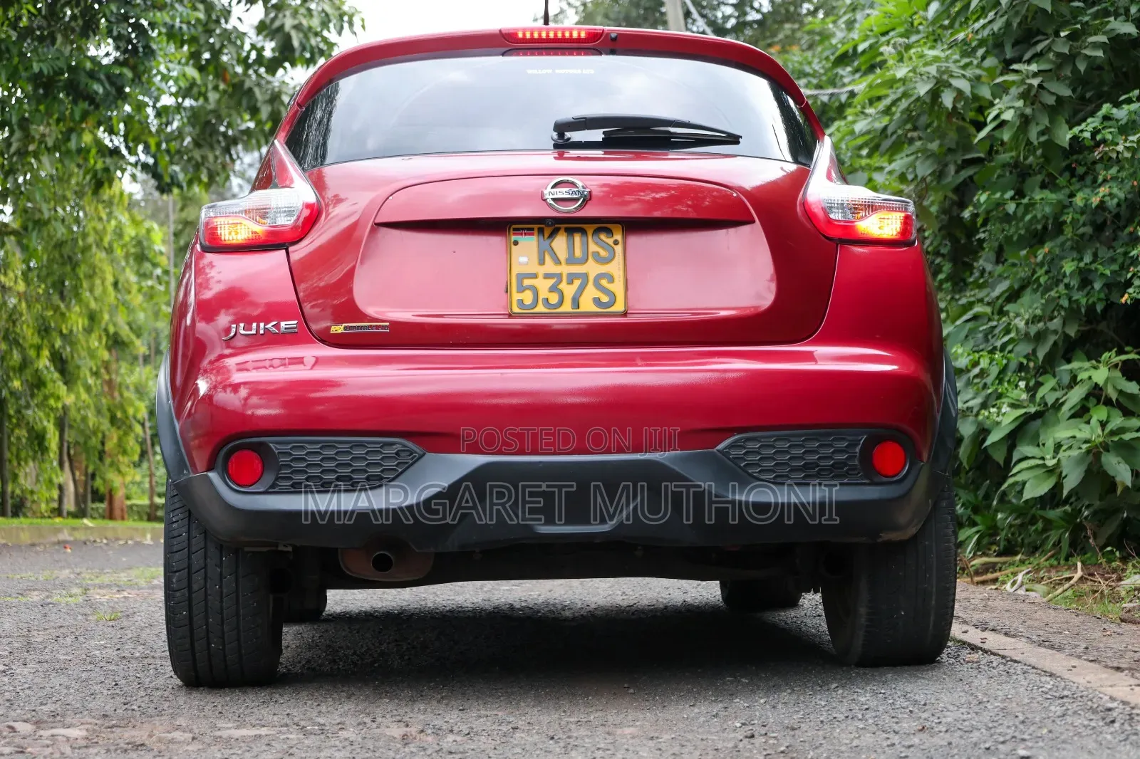 Nissan Juke 2017 Red