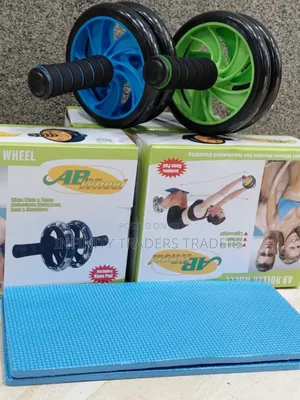 Ab Roller and Mat