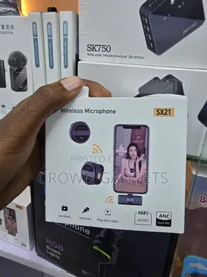 Sx21 Plug Play Wireless Microphone for Live Streaming