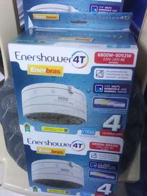 Enershower/Showerhead for Salty Water