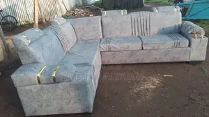 Light Grey L Shaped Sofa