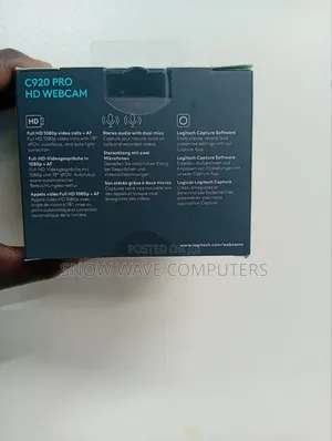 Logitech C920 Hd Pro Webcam 1080p Full High Definition