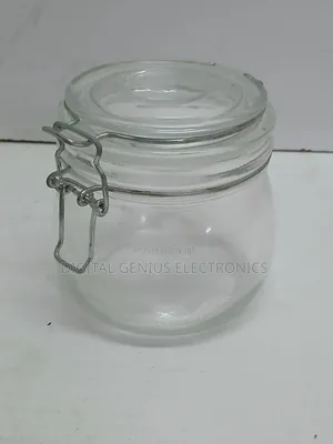 * Airtight Storage Clip Top Jars