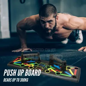 Foldable Push Up Board–Home Gym Body Workout Fitness Training System
