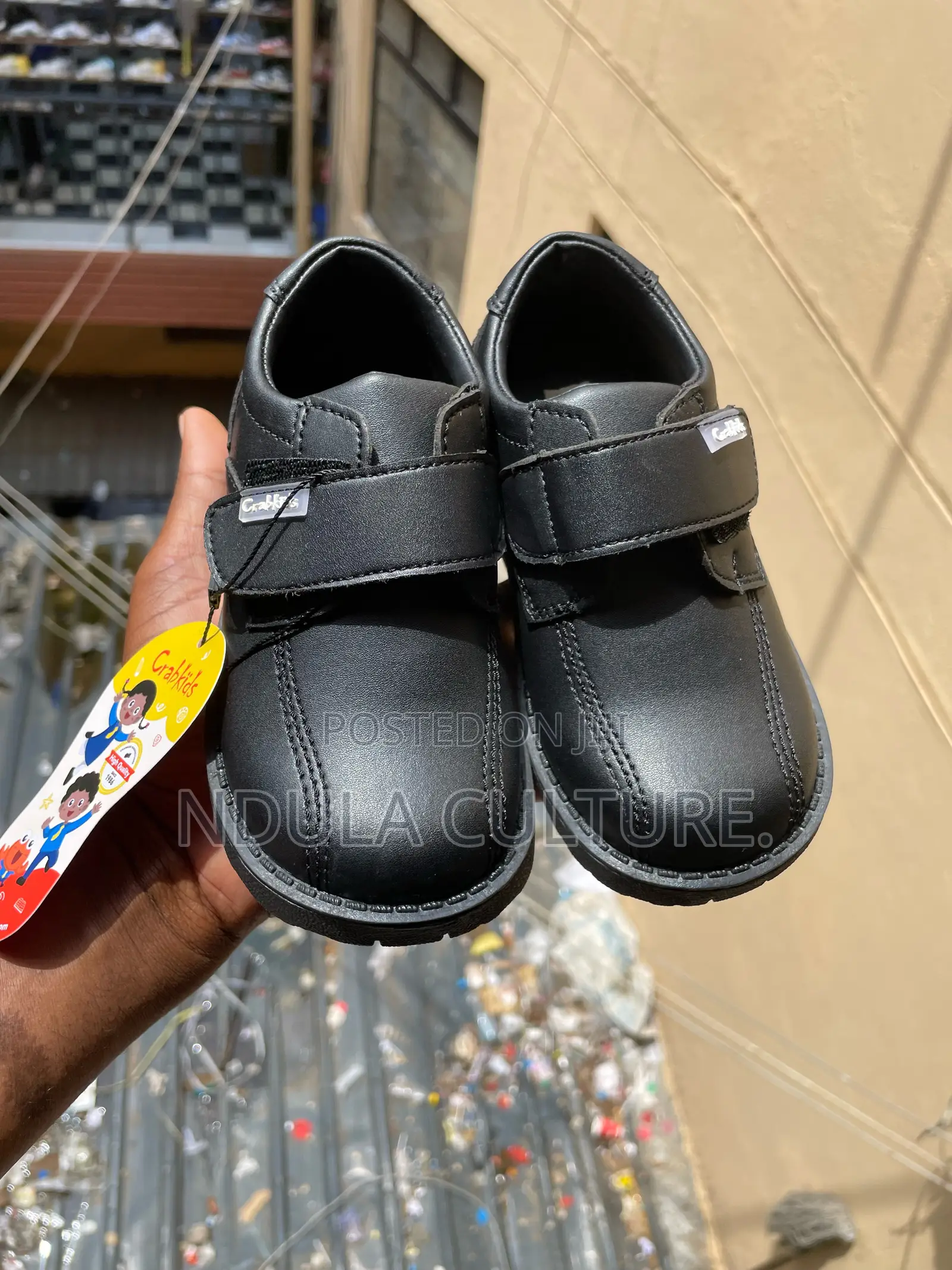 Crab Kids School Shoes
