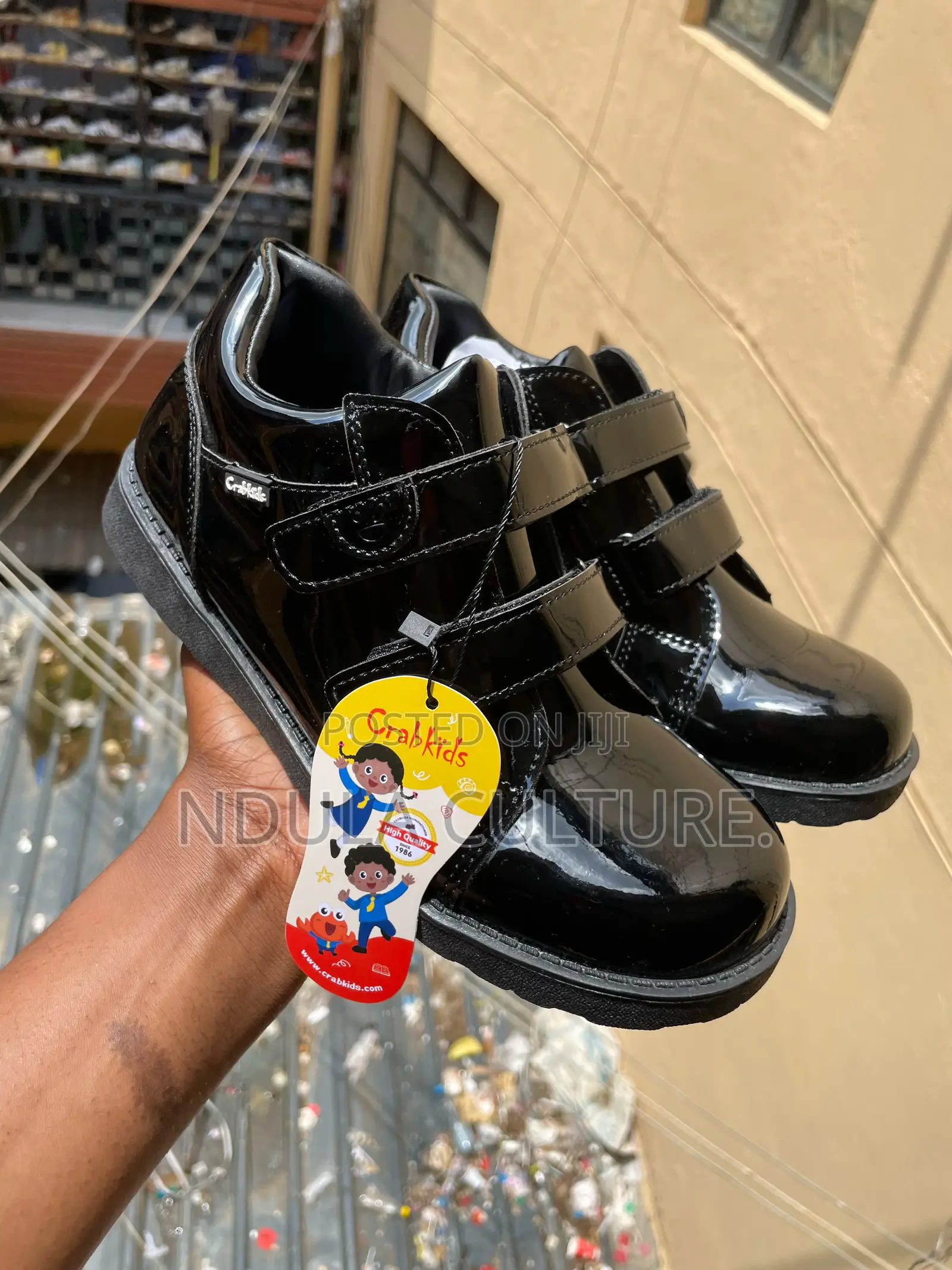 Crab Kids School Shoes