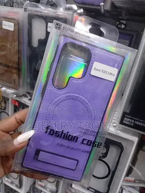 Purple Magnetic Leather Cases With Various Samsung Galaxy Ultra