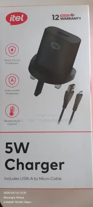 Itel 5w Charger