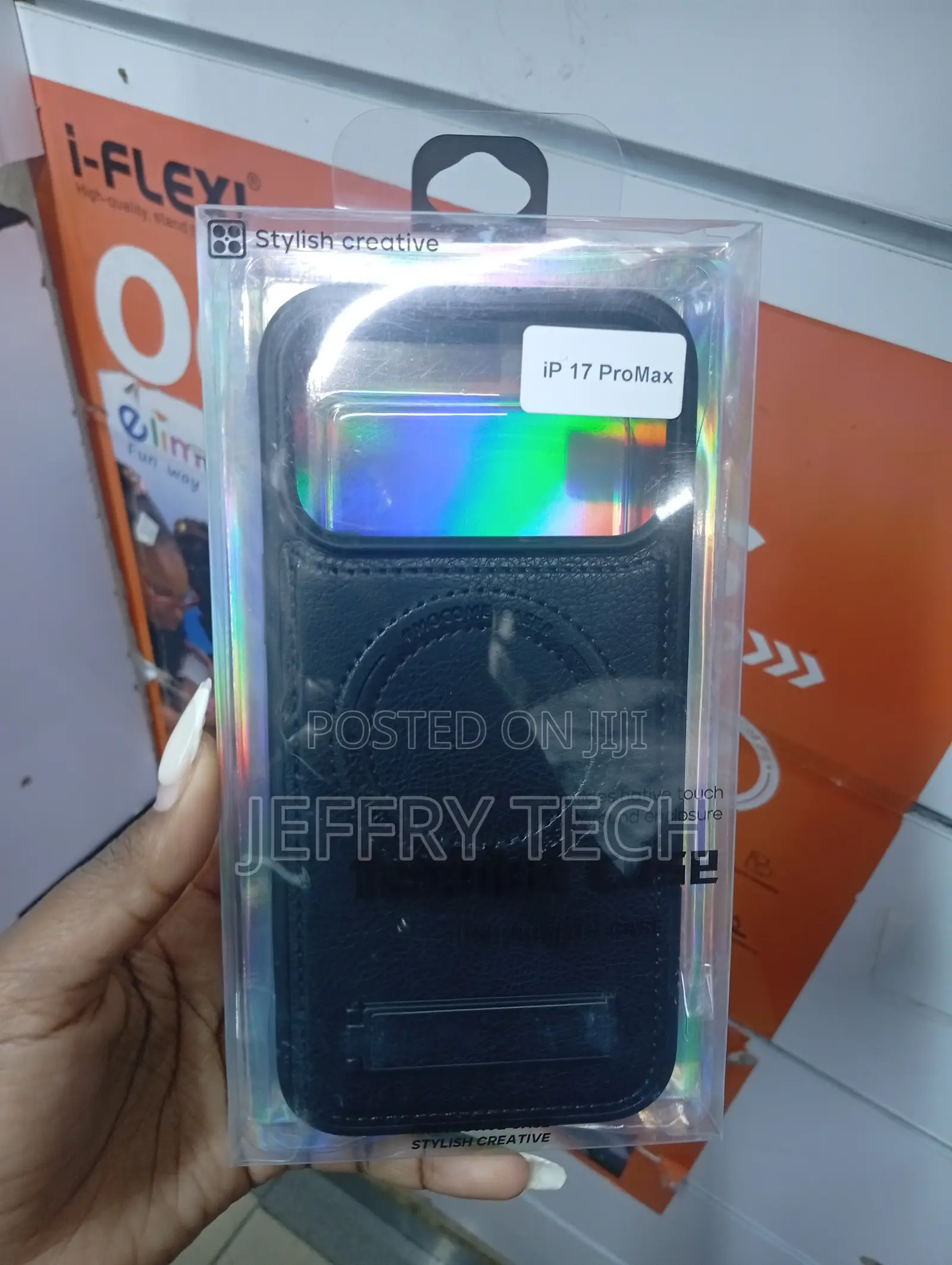 Black Mocome Premium Pu Leather Case