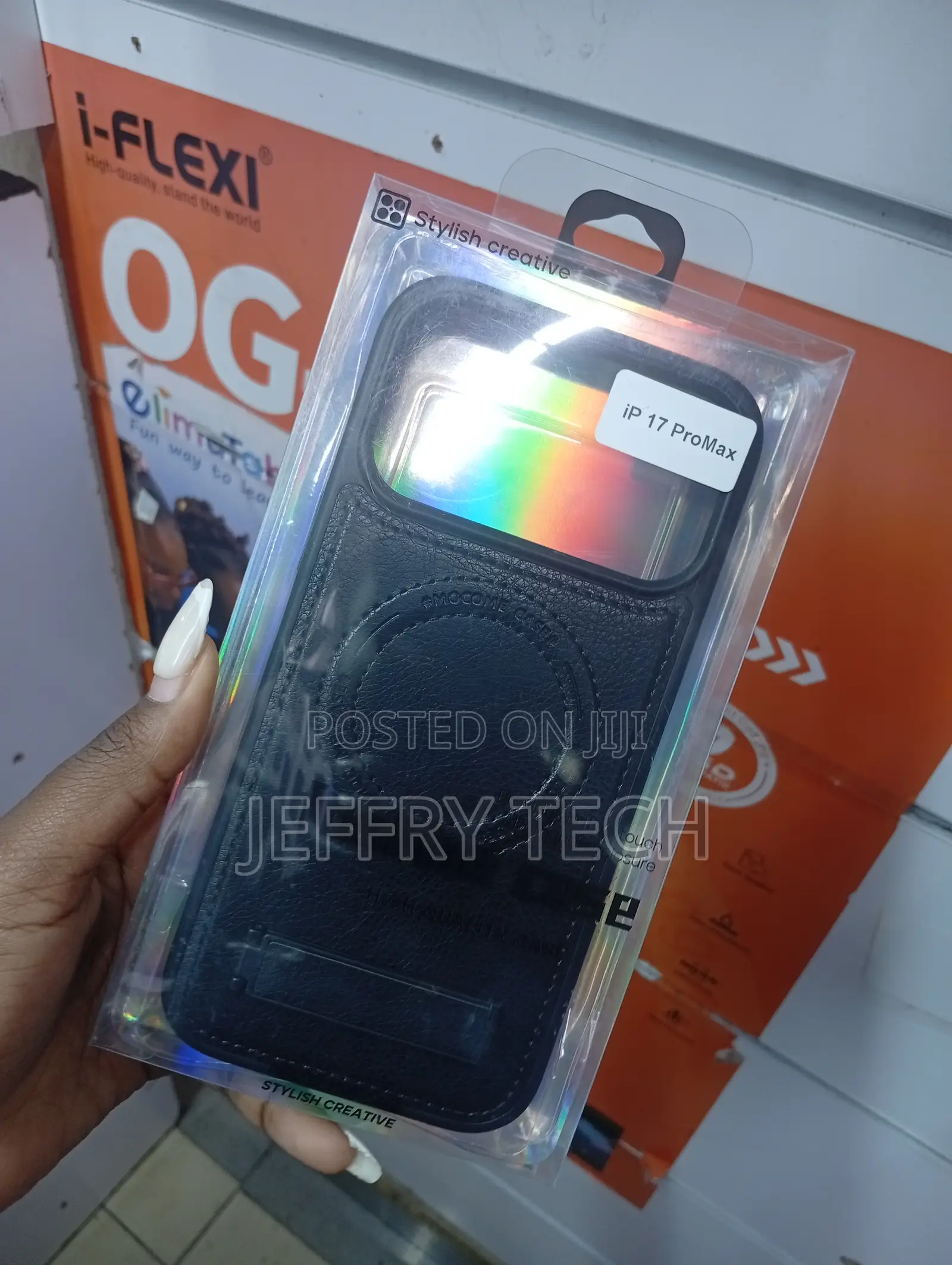 Black Mocome Premium Pu Leather Case
