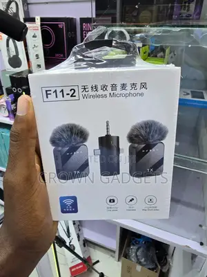 F11-2 Dual Wireless Mic Type-C Lightning 3.5mm System