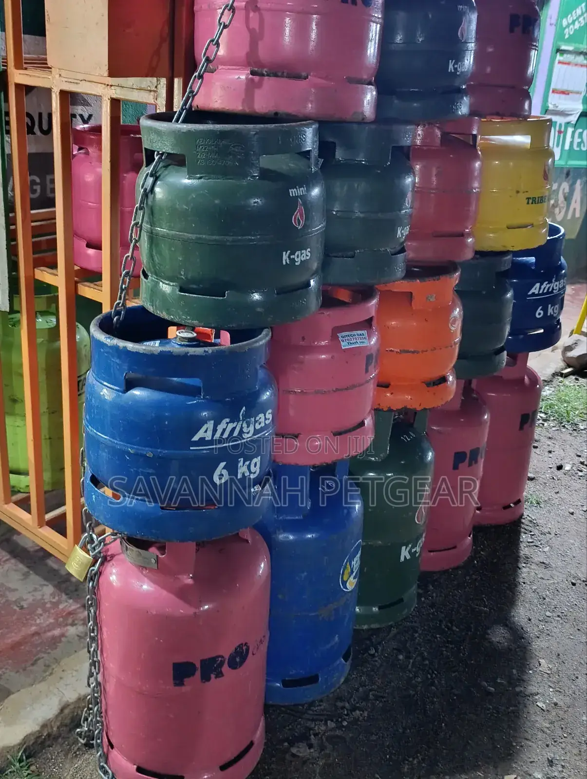 Hass Petroleum Cooking Gas Cylinder 13kg Cylinder Plus Gas Refilled