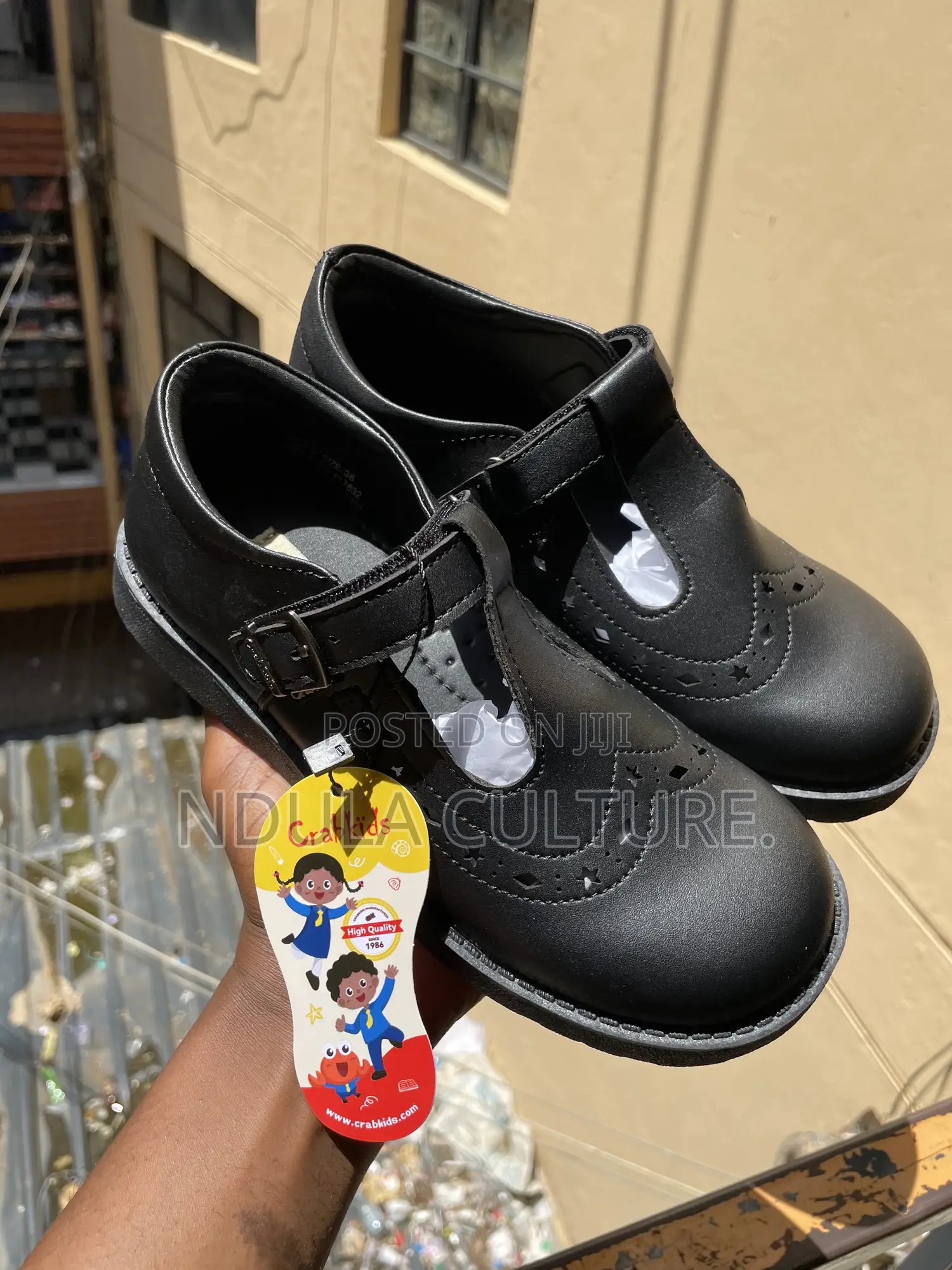 Crab Kids School Shoes