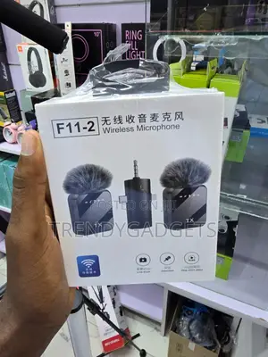 F11-2 Wireless Microphone for Vlogging Streaming Interview