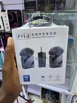 F11-2 Wireless Microphone for Vlogging Streaming Interview