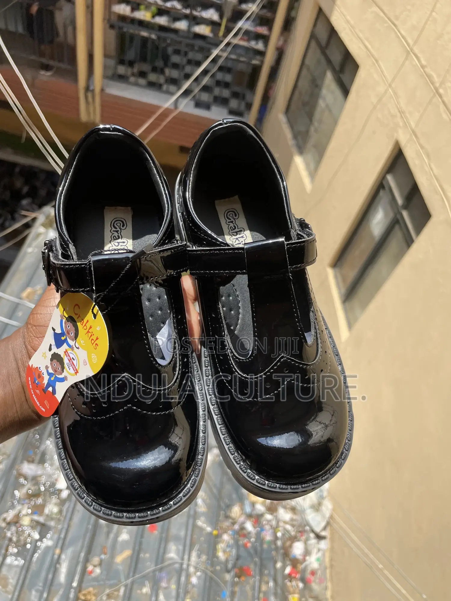 Crab Kids School Shoes