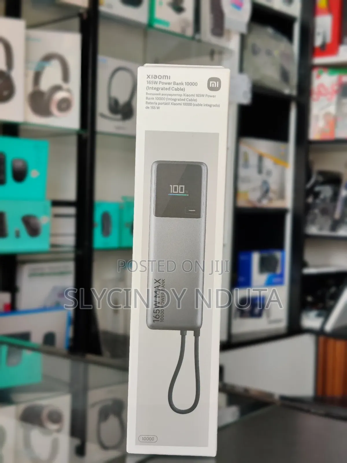 Xiaomi 165w Power Bank 10000mah Integrated Cable