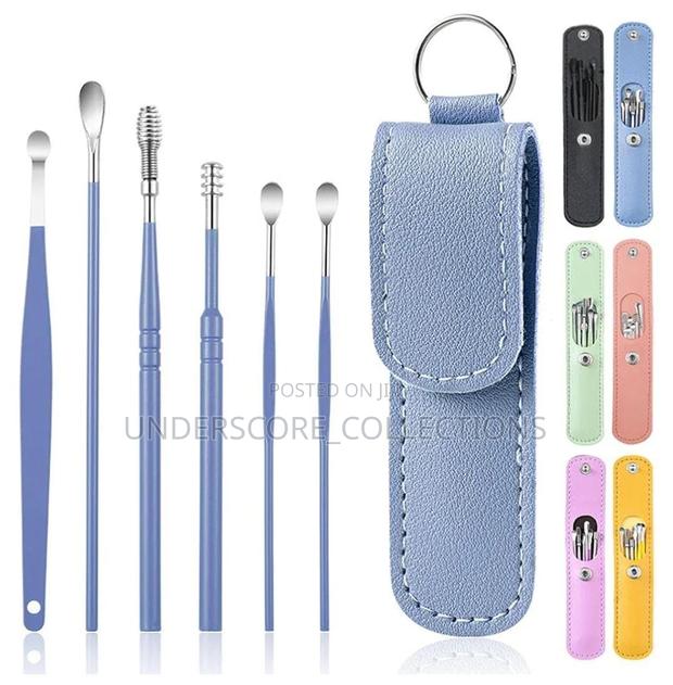 6 PCS Set Ear Pick Ear Wax Removal Kit