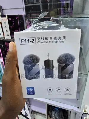 F11-2 Wireless Lavalier Mic for Camera Phone Streaming