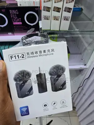 F11-2 Noise Reduction Wireless Microphone 20m Range