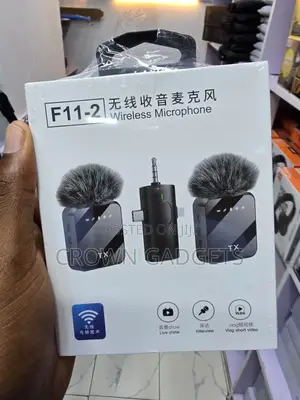 F11-2 Dual Mic Wireless System for Vlog Interviews