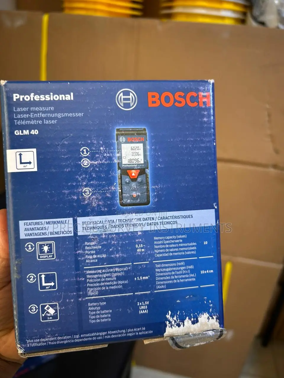 GLM 40 Accurate Digital Measuring Device