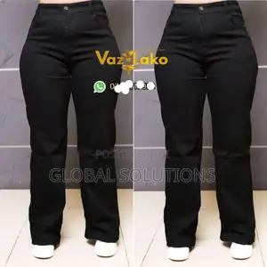 High-Waisted Wide-Leg Mommy Jeans
