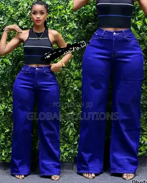 High-Waisted Wide-Leg Mommy Jeans