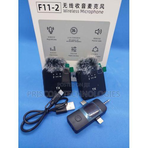 F11-2 Wireless Microphone for Video Recording, Live Streaming, Tiktok - thumbnail 2