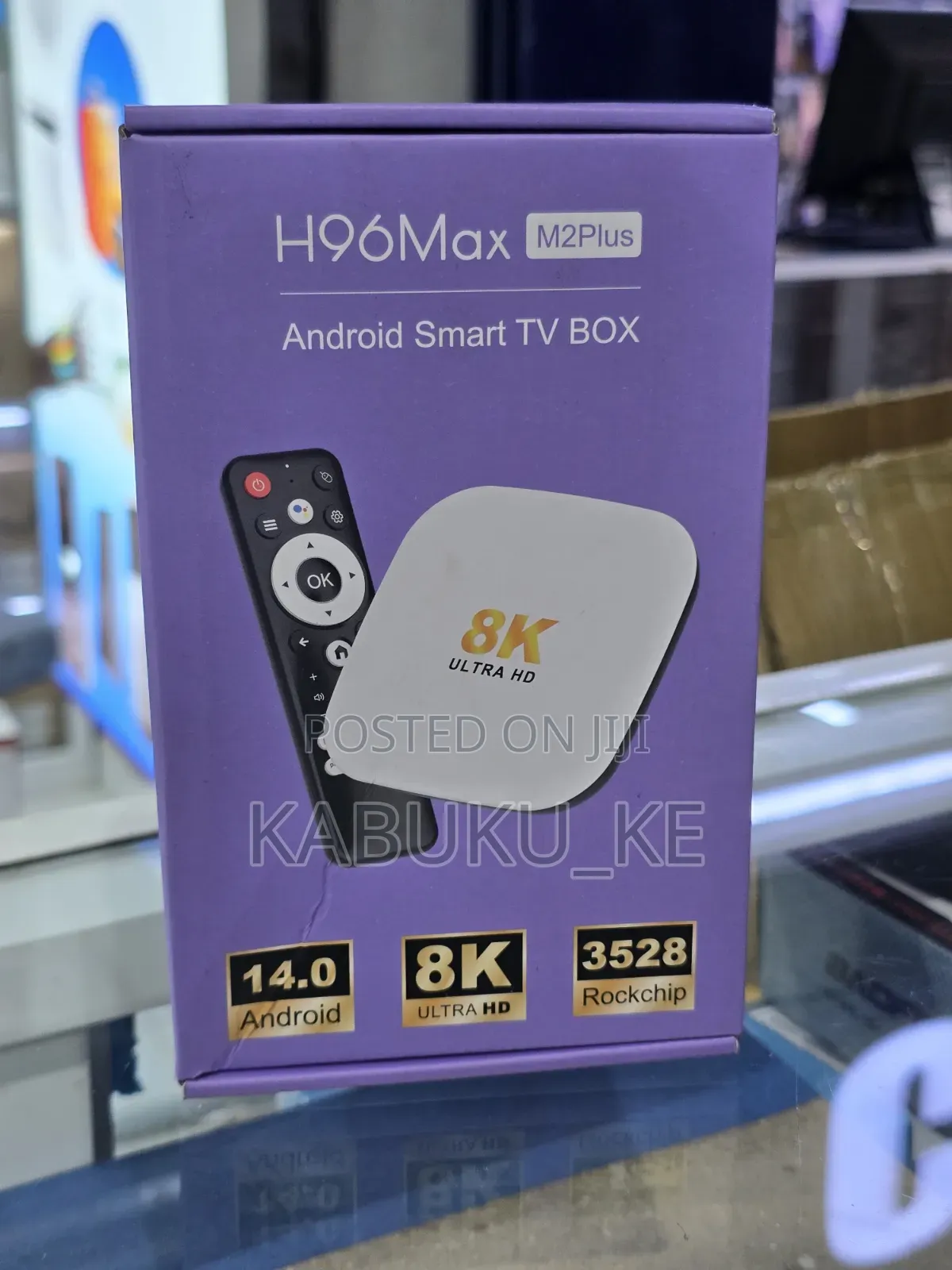 Smart H96max M2 Android Tv Box - Rk3528, 4gb Ram, 128gb Storage