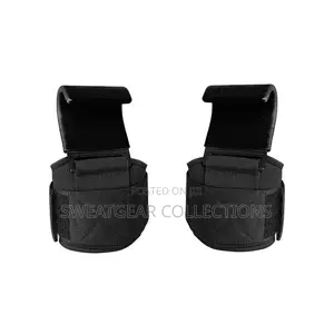 Weightlifting Hooks for Deadlifts, Pull Ups, Rows Shrugs