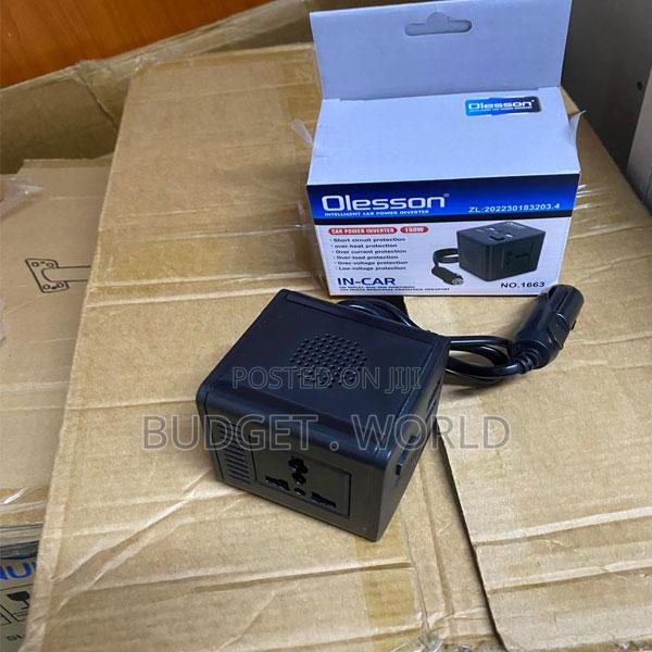 Portable Olesson 150w Vehicle Power Inverter With Usb Charging Ports