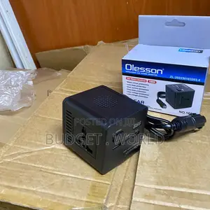 Olesson Car Inverter 150 Watts for Laptops, Phones, and Small Applianc