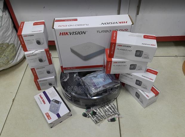 Hikvision 8 Channel 1080p Full Hd CCTV Kit With 8 Cameras Package