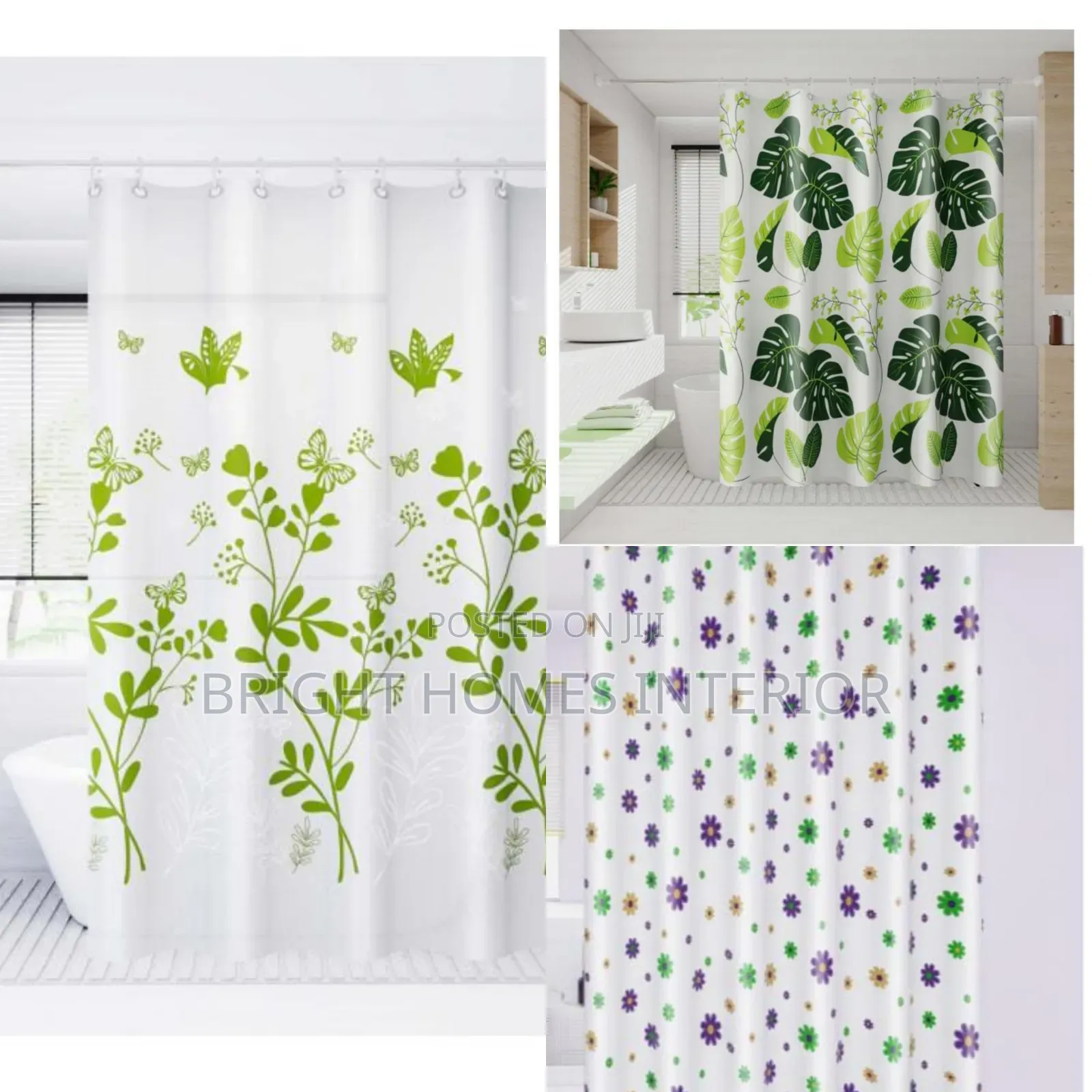 Bathroom Shower Curtain Available