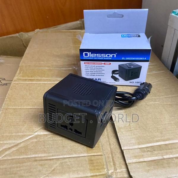 Olesson 150w Car Inverter Adapter for Laptops and Mobile Devices - main view
