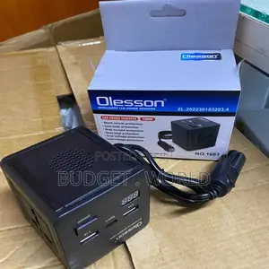 Olesson Compact Power Inverter 150w for Road Trips and Camping